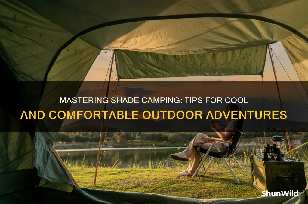 how to make shade camping