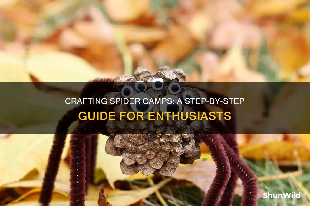 how to make spide camps