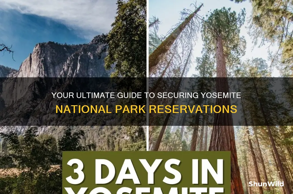 how to make yosemite reservations