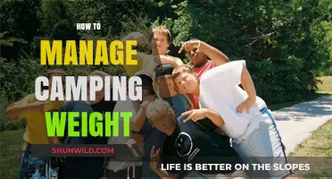 Lighten Your Load: Smart Tips for Managing Camping Weight Efficiently