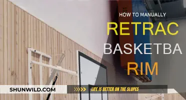 Adjusting Basketball Rim Manually: A Step-by-Step Guide