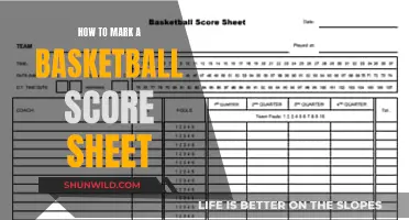 Mastering the Art of Basketball Scorekeeping: A Guide to Marking the Sheet