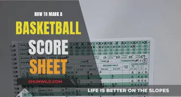 Marking Basketball Scores: A Step-by-Step Guide to Filling Scoresheets