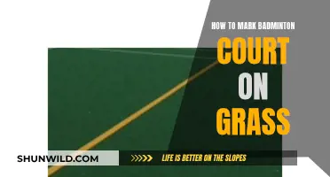 Marking a Badminton Court: Grass Edition