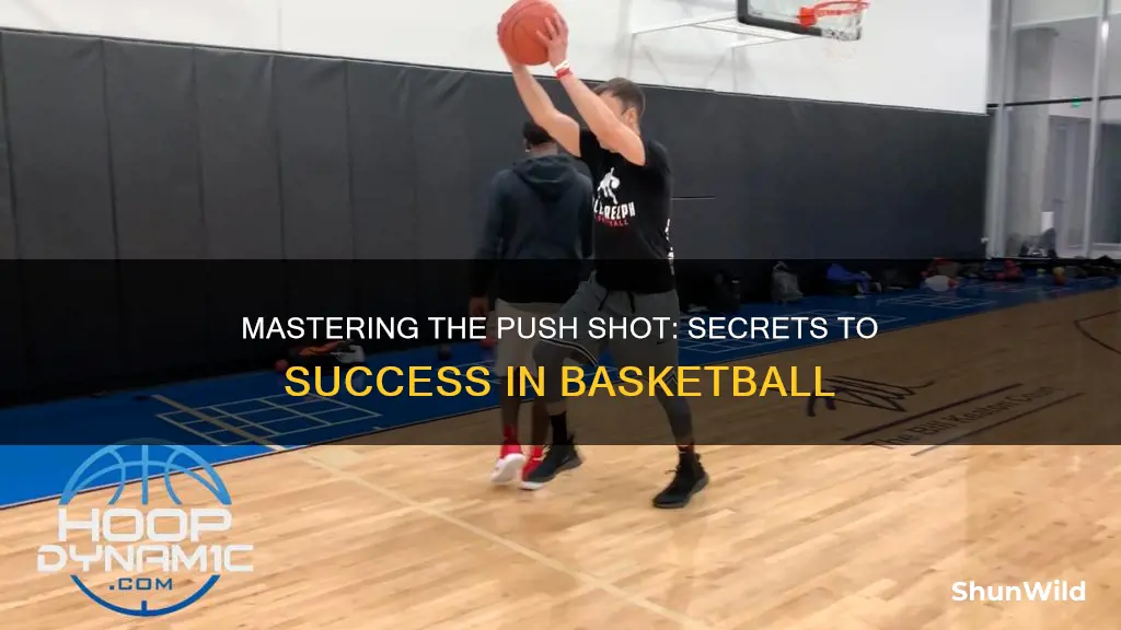how to master the push shot in basketball