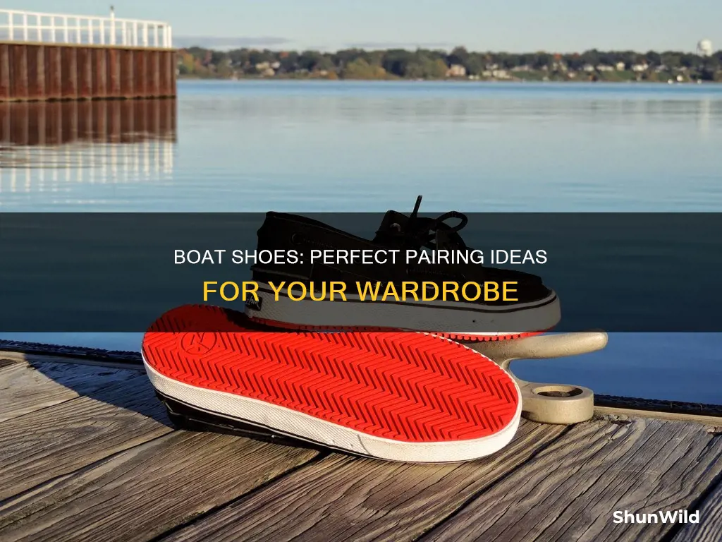 how to match boat shoes