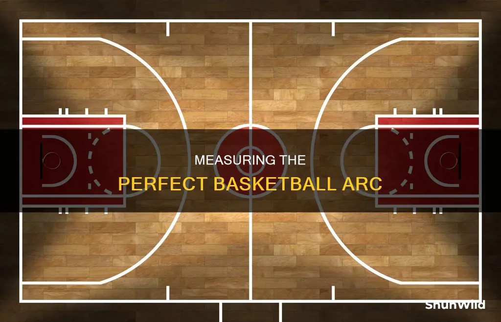 how to measure arc basketball