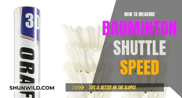 Measuring Badminton Shuttle Speed: Techniques and Tools