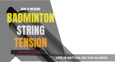 Measuring Badminton String Tension: A Guide