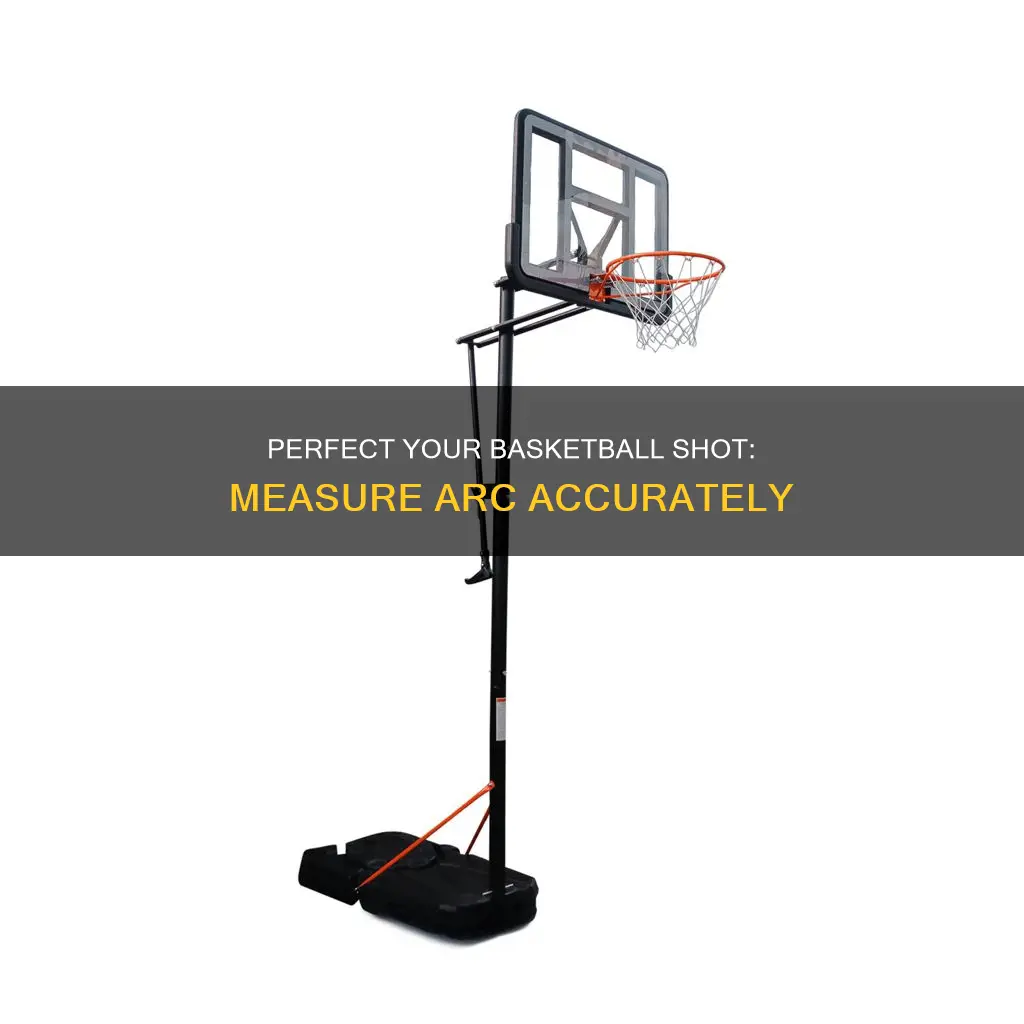 how to measure basketball arc