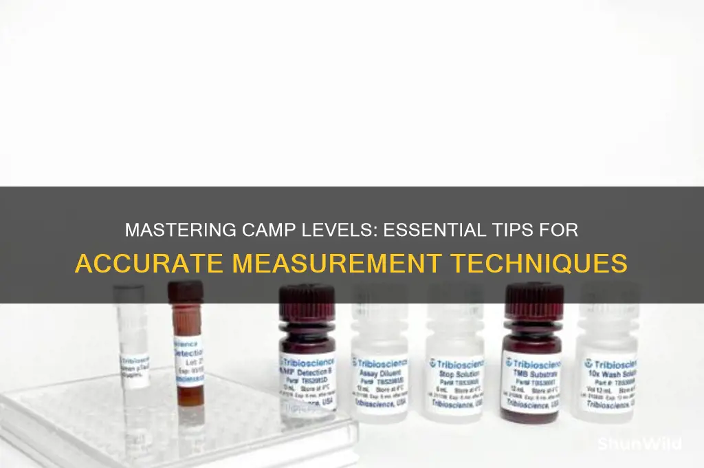 how to measure camp levels