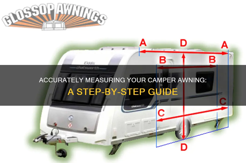 how to measure camper awning