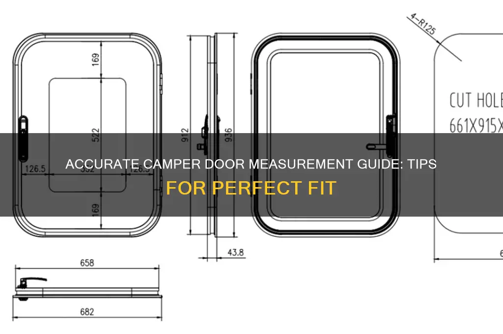 how to measure camper door
