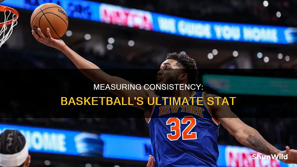 how to measure consistency in basketball