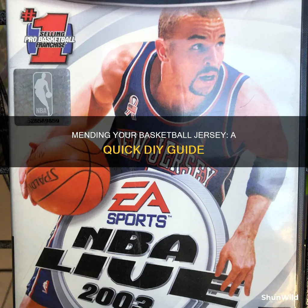 how to mend a basketball jersey