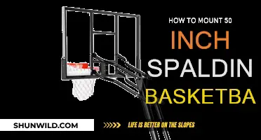 Easy Guide: Mounting Your 50-Inch Spalding Basketball Hoop