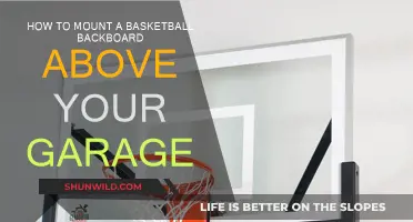 Mounting a Basketball Backboard: Garage Edition