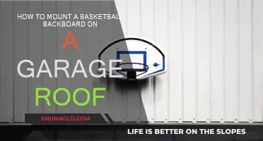 Mounting a Basketball Backboard: Garage Roof Installation Guide