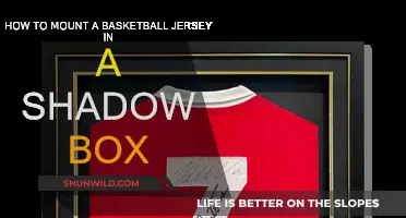 Display Your Basketball Jersey with a Shadow Box