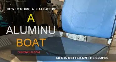 Mounting a Seat Base: Aluminum Boat Essentials