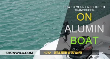 Mounting a SplitShot Transducer: Aluminum Boat Guide