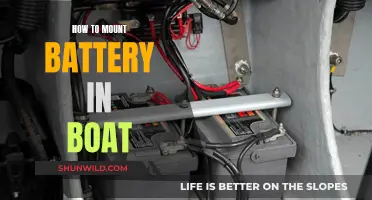 Mounting Marine Power: Securing Your Boat's Battery