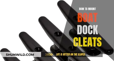 Mounting Boat Dock Cleats: A Step-by-Step Guide