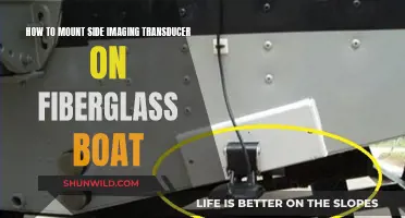 Mounting Side Imaging Transducers: Fiberglass Boats