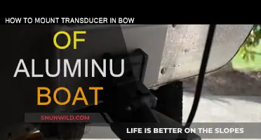 Mounting Transducers: Aluminum Boat Bow Installation Guide