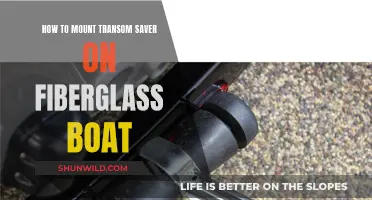 Mounting a Transom Saver: A Guide for Fiberglass Boats