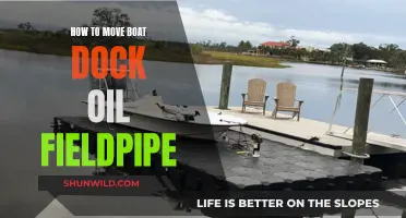 Moving Boat Docks: Using Oil Field Pipes for Easy Relocation