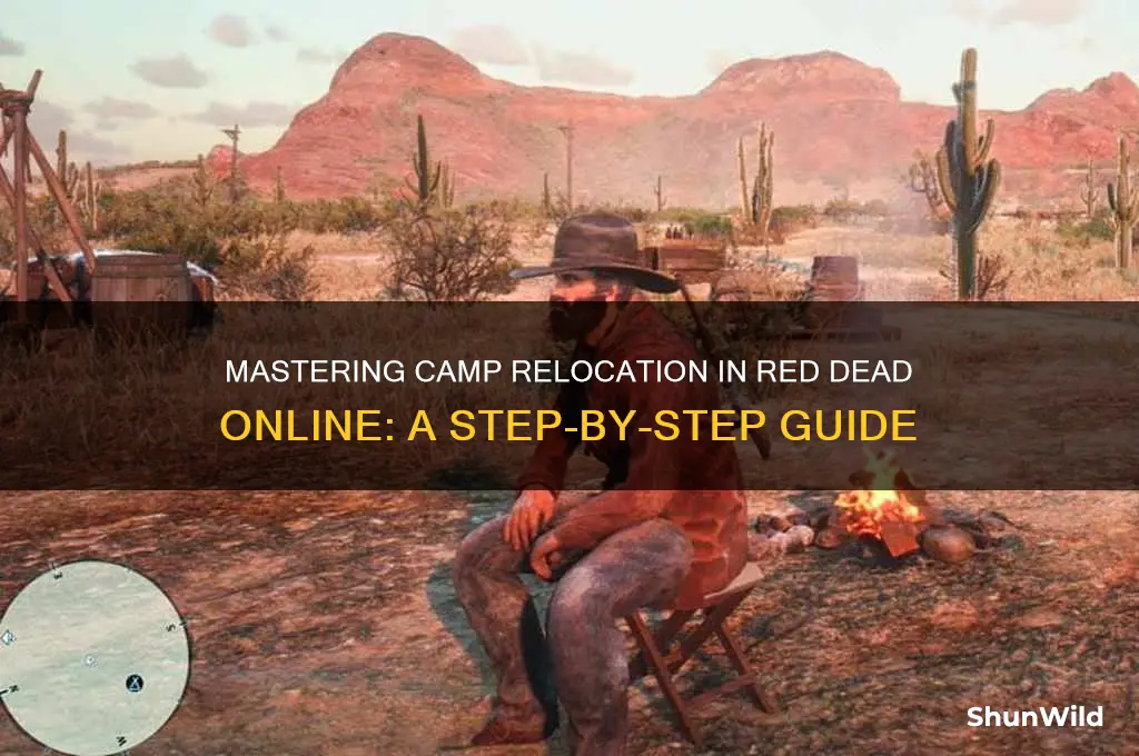 how to move camp rdo