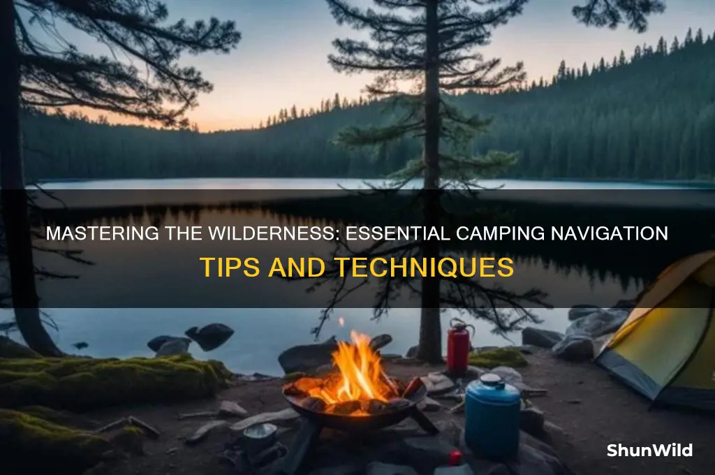 how to navigate while camping