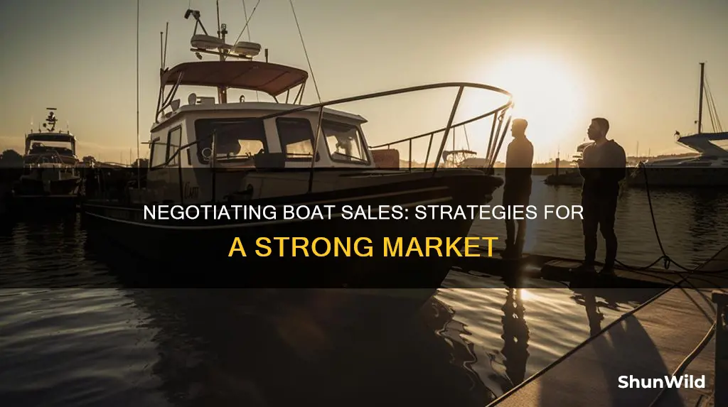 how to negotiate a boat sale in a good market