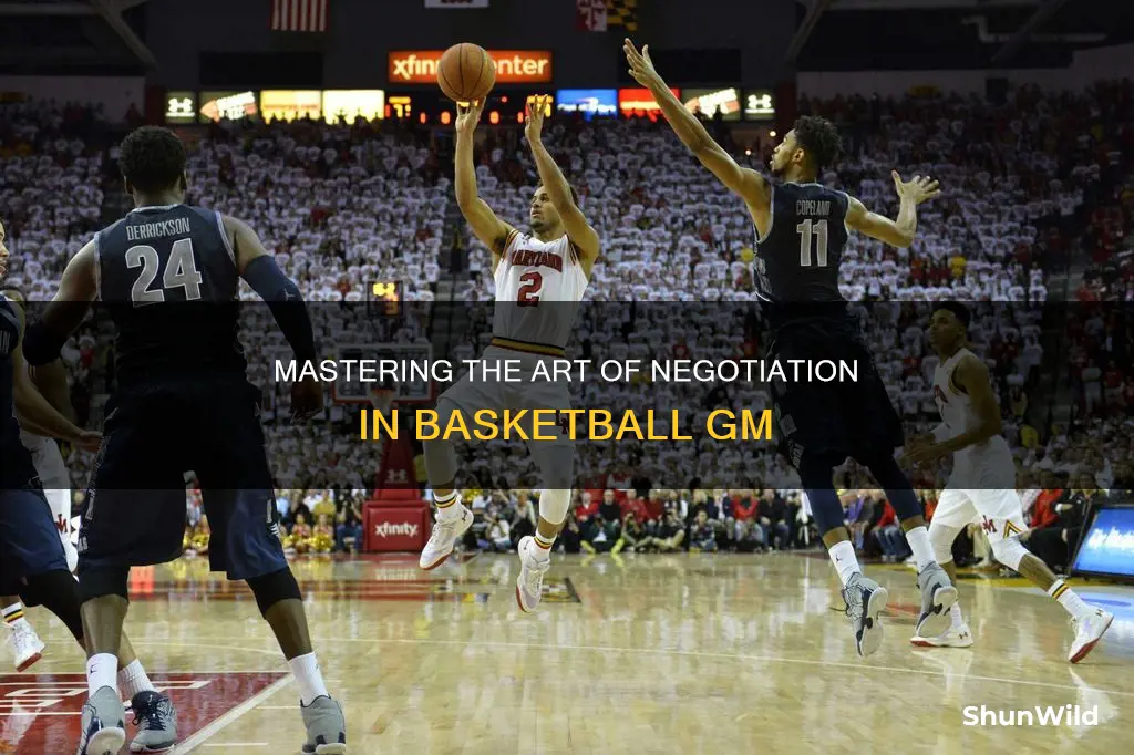 how to negotiate basketball gm
