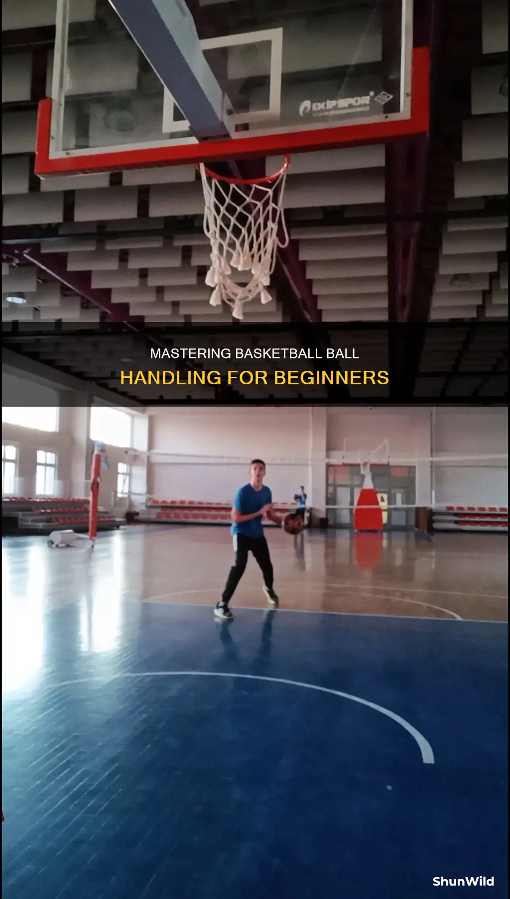 how to on basketball beginner ball handling