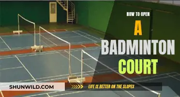 Starting a Badminton Court: A Beginner's Guide