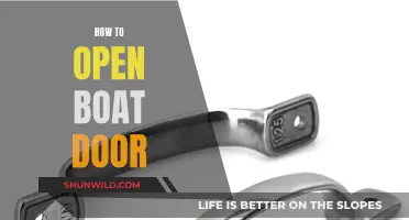 Unlocking the Boat: Opening the Door to the Sea