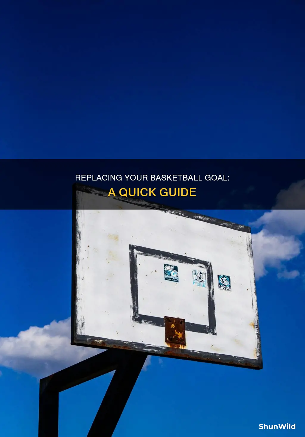 how to order a replacement for basketball goal