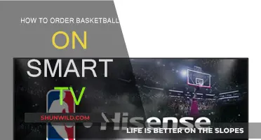 Smart TV Basketball: Easy Ordering Guide