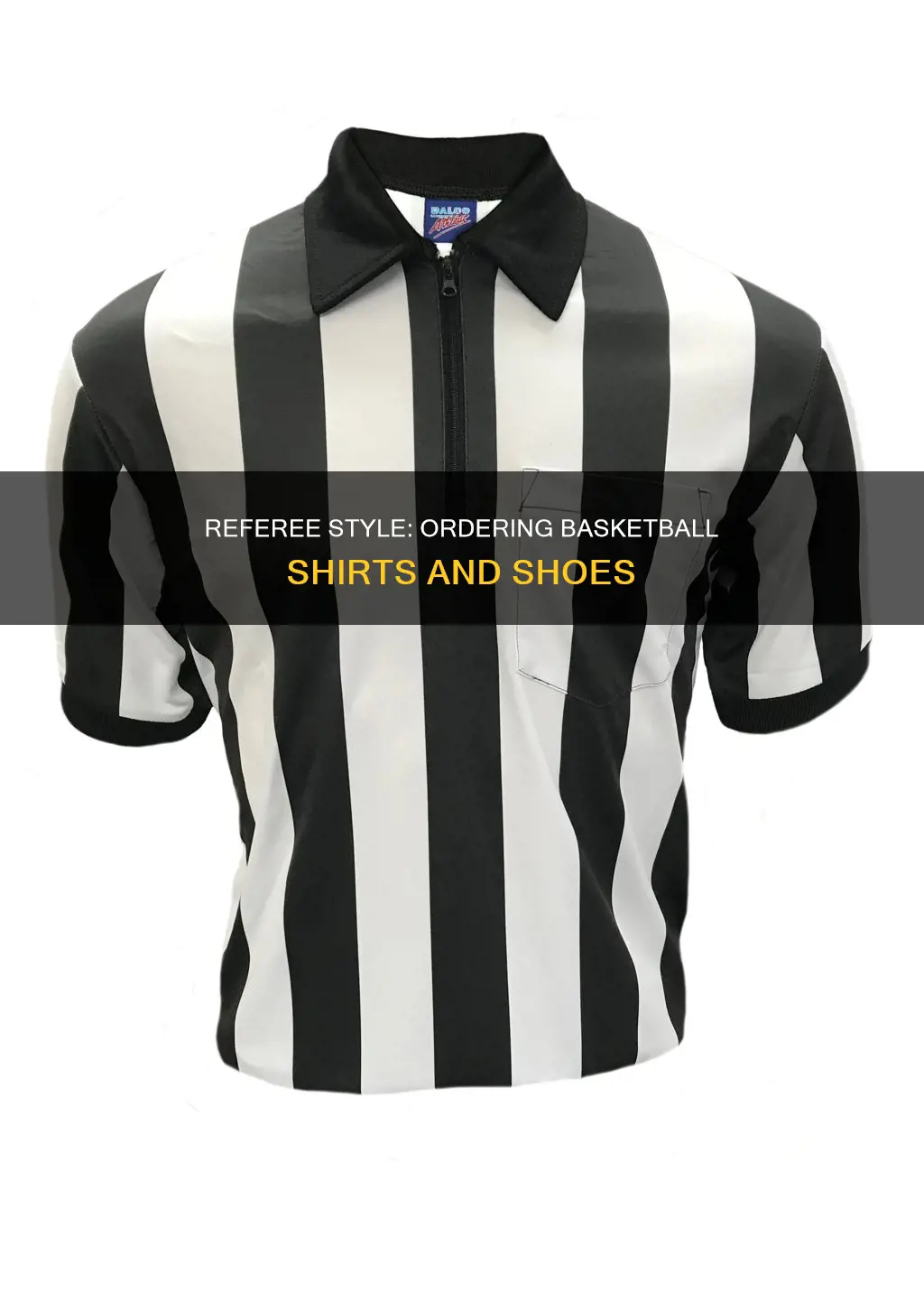 how to order basketball referee shirts shoes