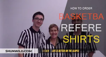 Referee Shirts: Custom Orders for Basketball Games