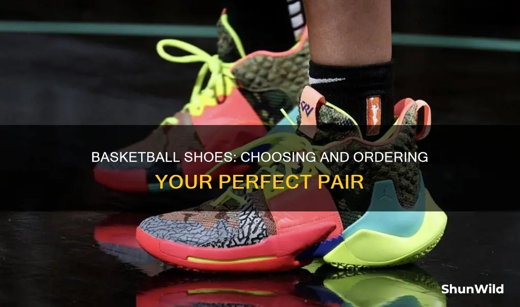 how to order basketball shoes