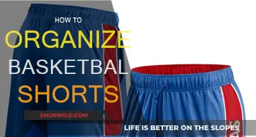 Organizing Basketball Shorts: Fold, Stack, and Save Space