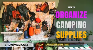 Efficient Camping Gear Organization: Tips for Packing and Storing Supplies