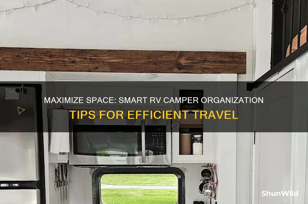 how to organize rv camper