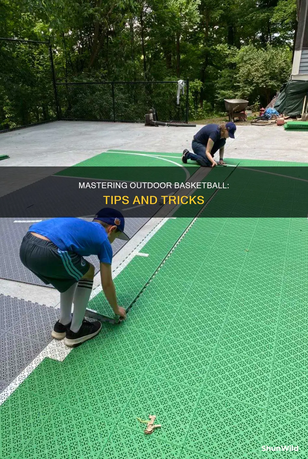 how to outdoor basketball