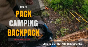 Mastering the Art of Packing Your Camping Backpack Efficiently