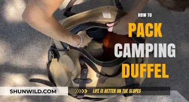 Mastering the Art of Packing Your Camping Duffel Efficiently