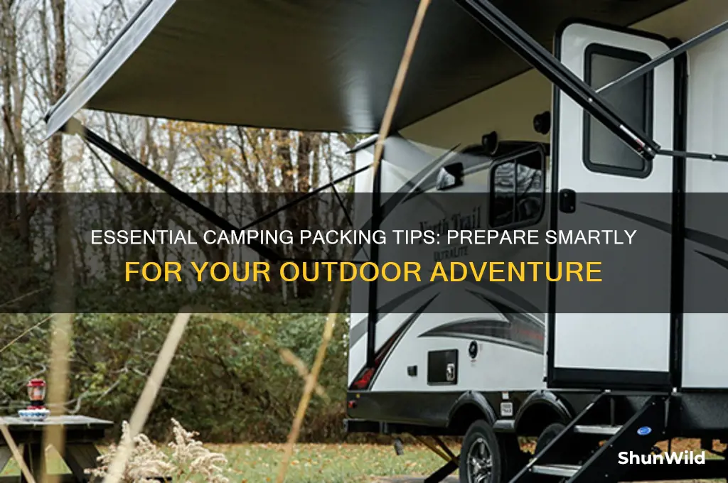 how to pack foe camp